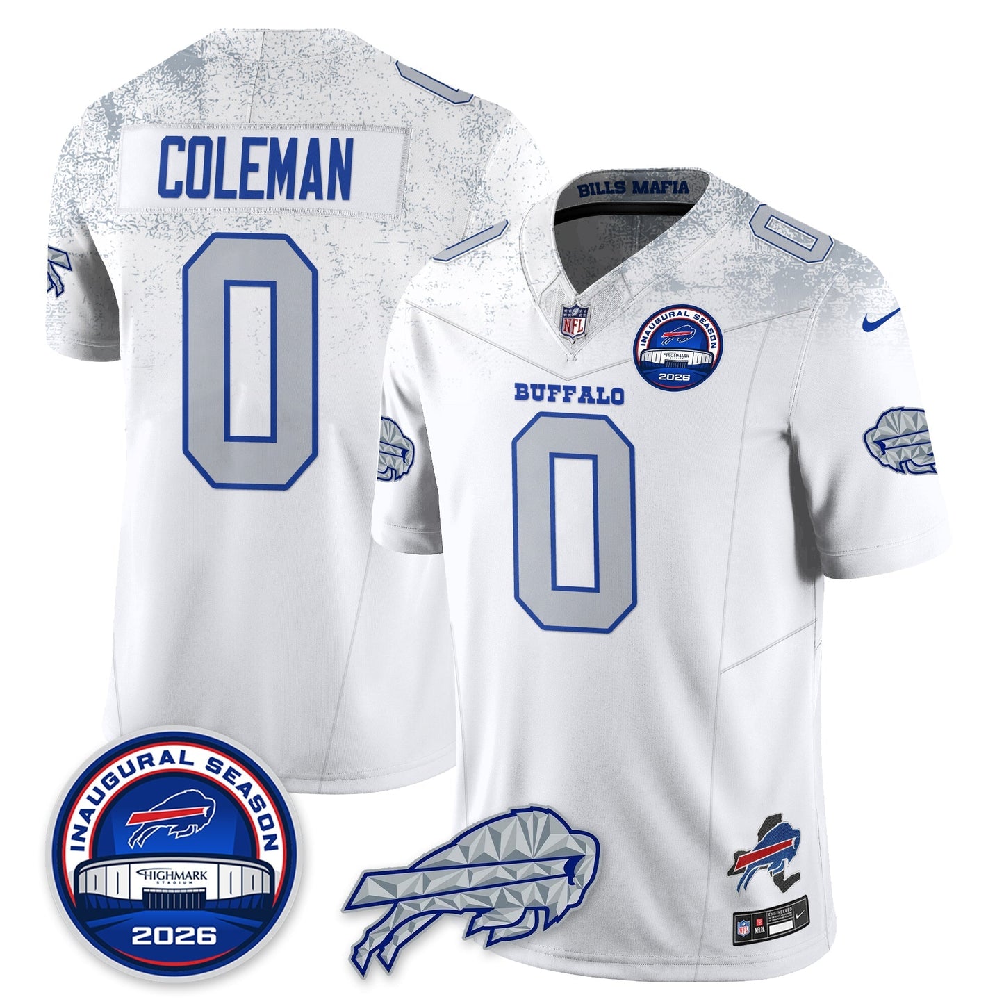BUF 2026 Inaugural Season Patch Limited Jersey - Stitched