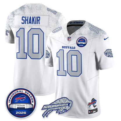 BUF 2026 Inaugural Season Patch Limited Gold Jersey - Stitched