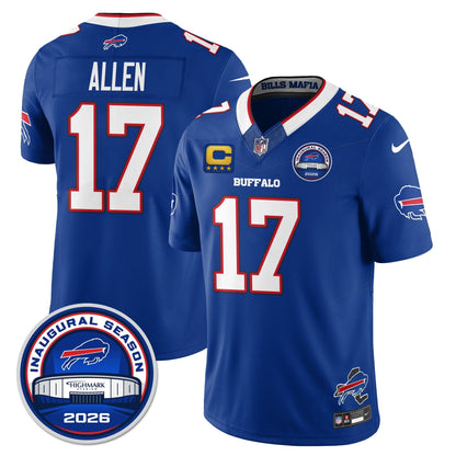 BUF 2026 Inaugural Season Patch Limited Jersey - Stitched
