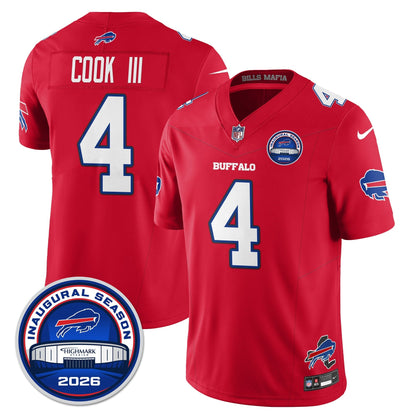 BUF 2026 Inaugural Season Patch Limited Jersey - Stitched