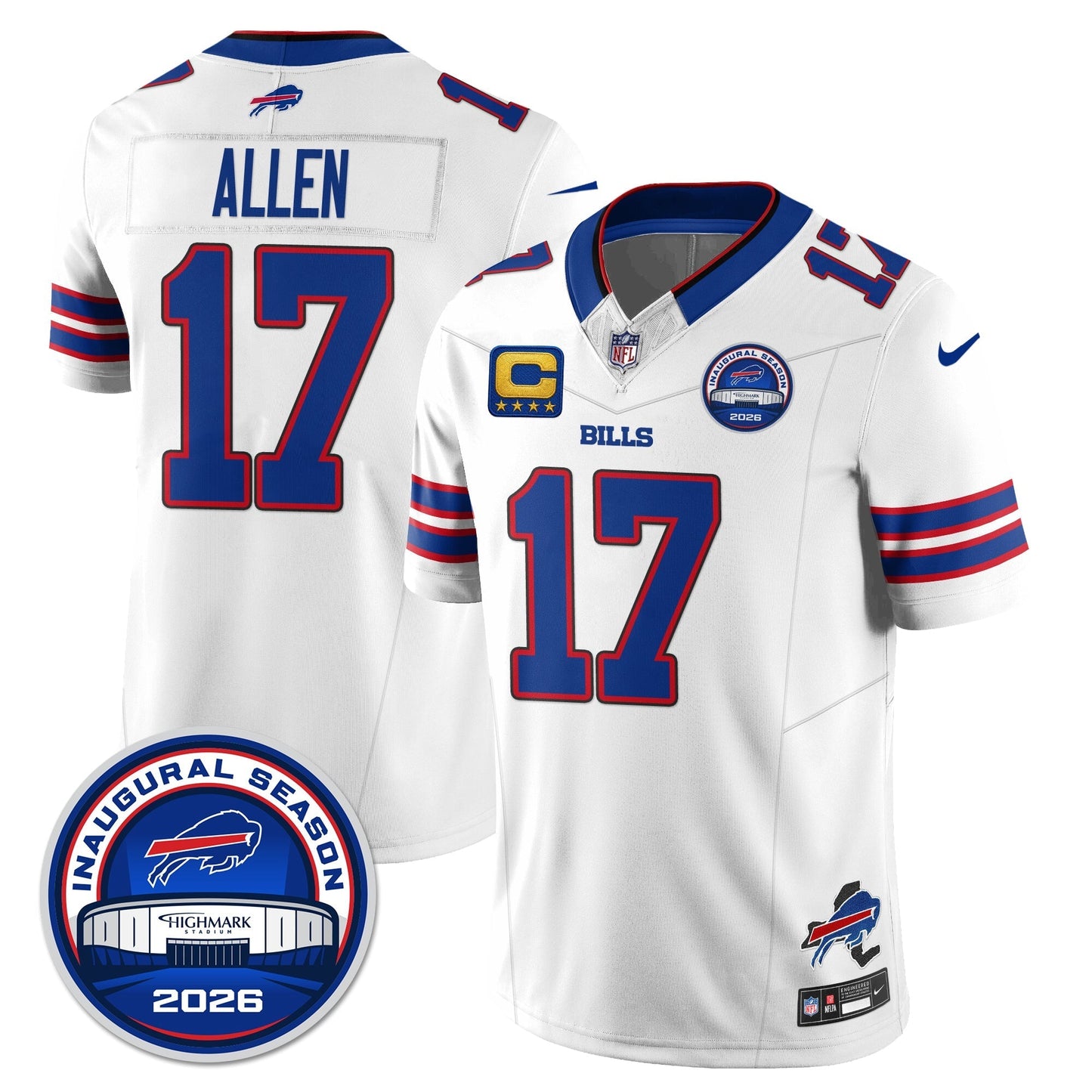 BUF 2026 Inaugural Season Patch Limited Jersey - Stitched