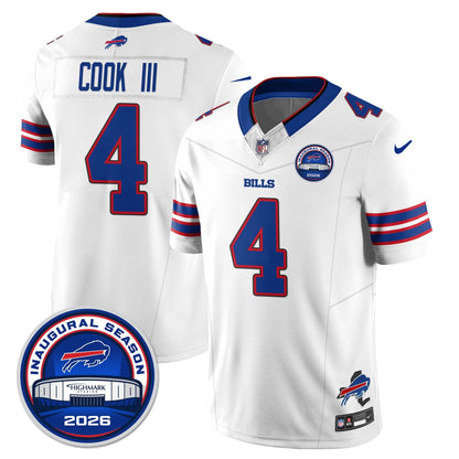 BUF 2026 Inaugural Season Patch Limited Jersey - Stitched