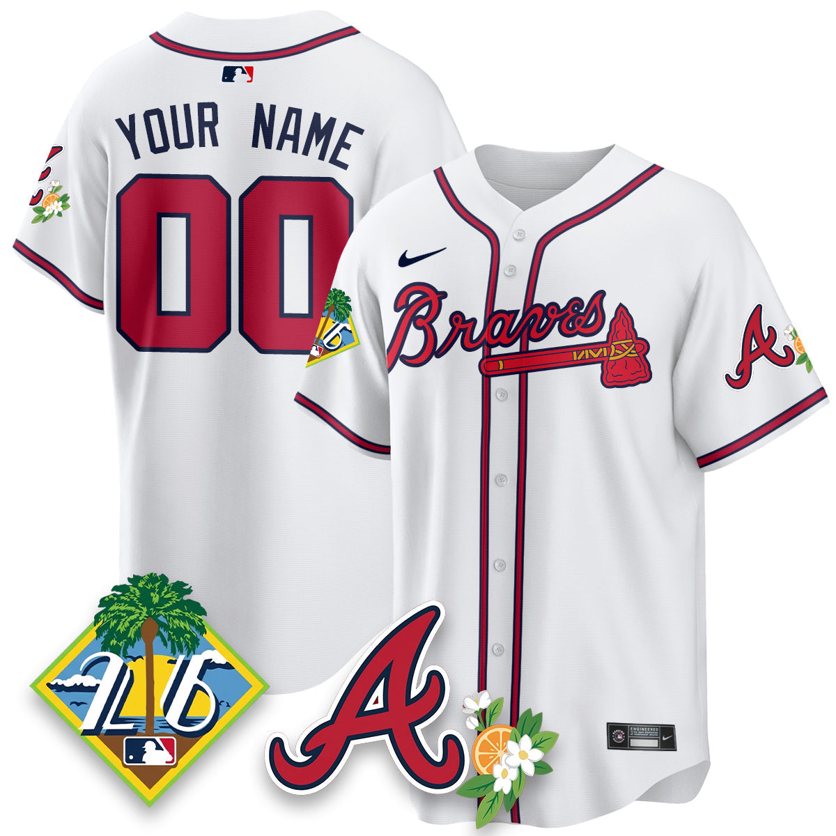ATL 2026 Spring Training Vapor Limited Custom Jersey - All Stitched