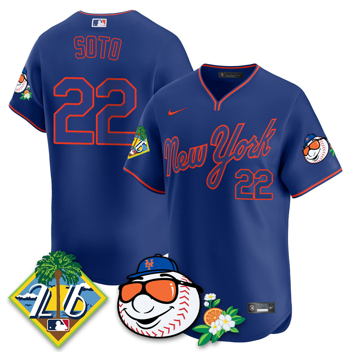 NYM 2026 Spring Training Vapor Limited Jersey - All Stitched