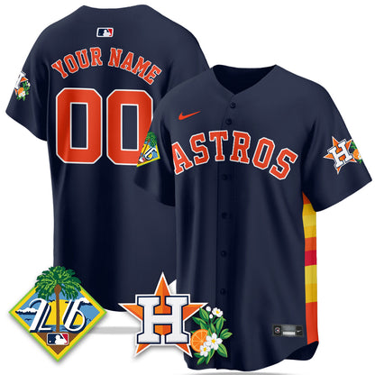 HOU 2026 Spring Training Vapor Limited Custom Jersey - All Stitched