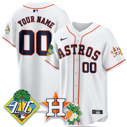 HOU 2026 Spring Training Vapor Limited Custom Jersey - All Stitched