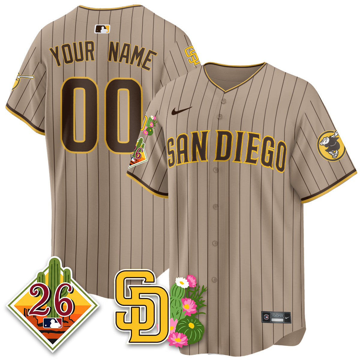 SD 2026 Spring Training Vapor Limited Jersey - All Stitched