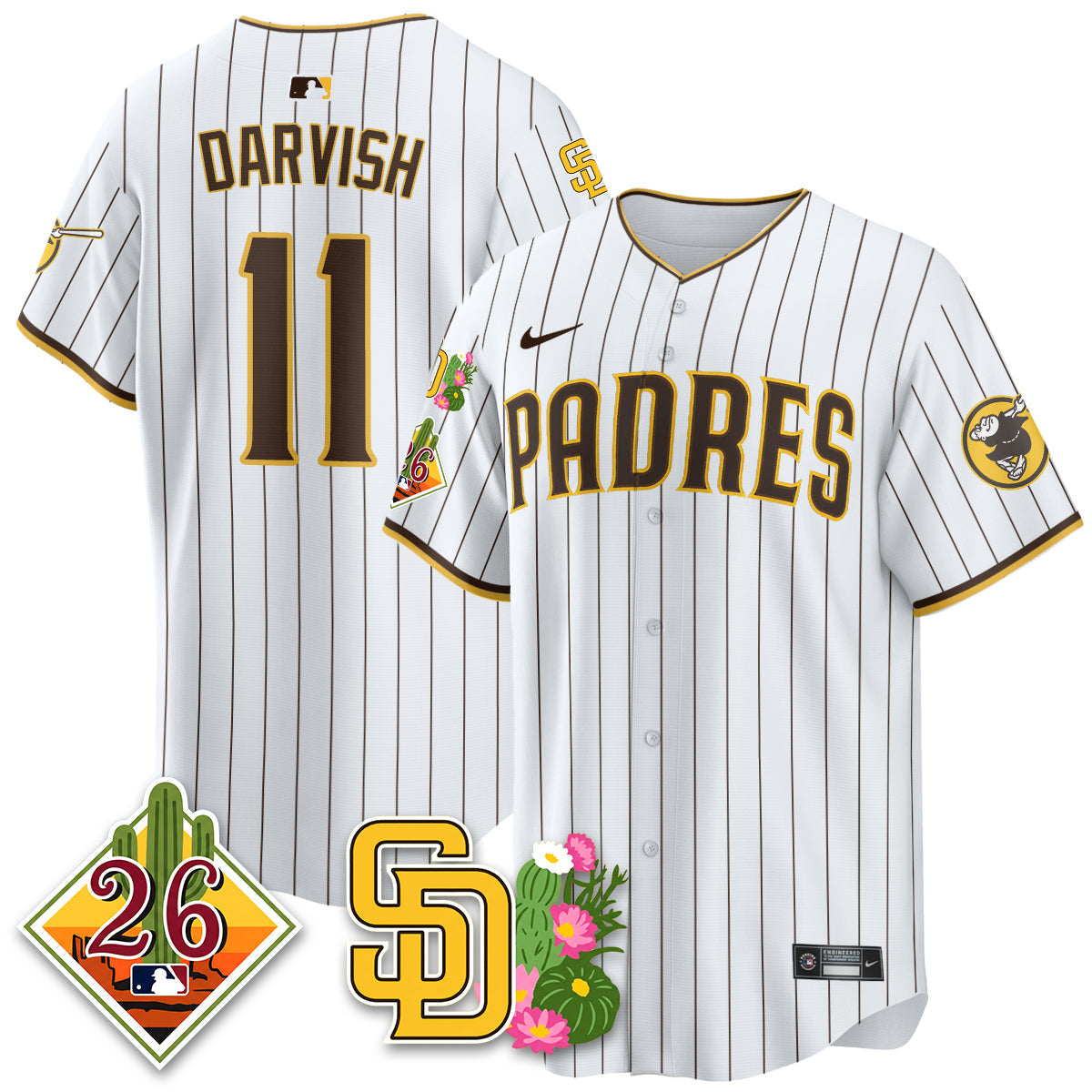 SD 2026 Spring Training Vapor Limited Jersey - All Stitched