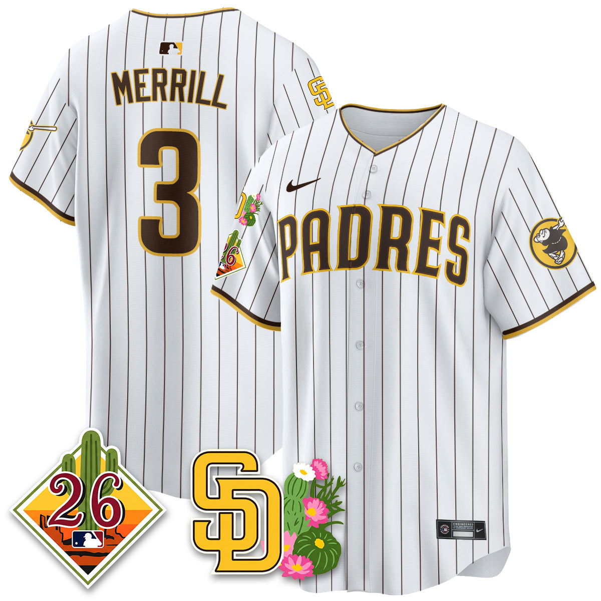 SD 2026 Spring Training Vapor Limited Jersey - All Stitched