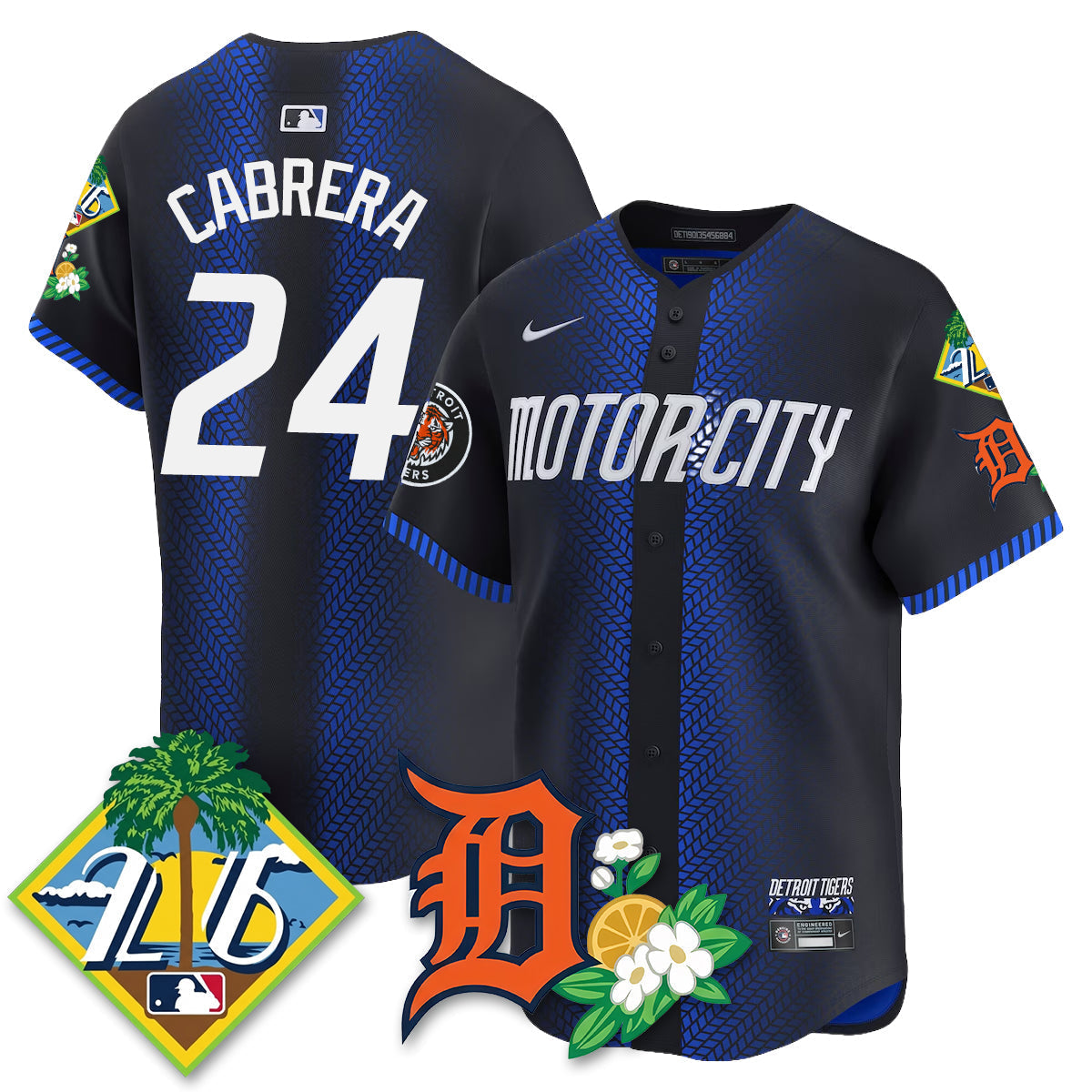 DET 2026 Spring Training Vapor Limited Jersey - All Stitched