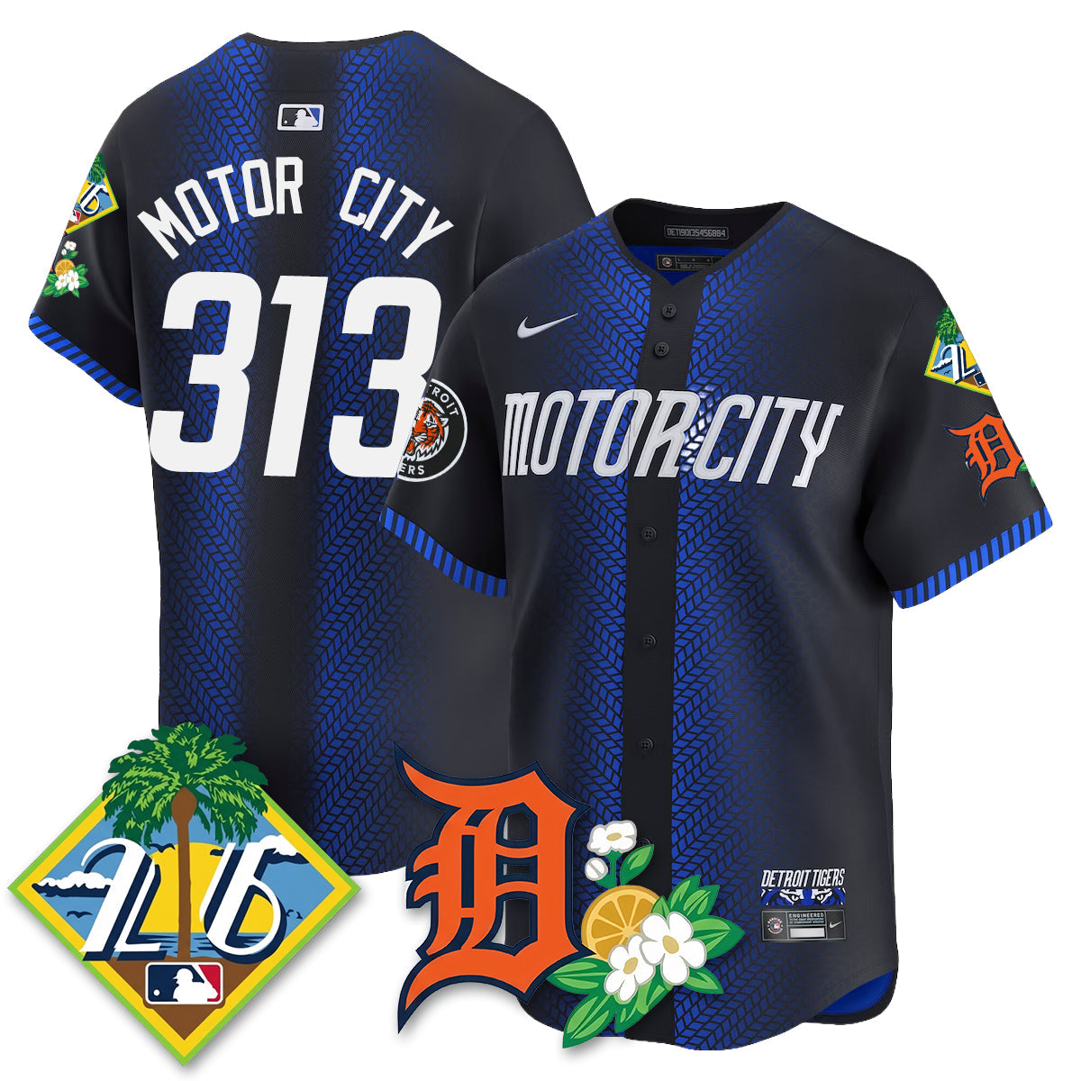 DET 2026 Spring Training Vapor Limited Jersey - All Stitched