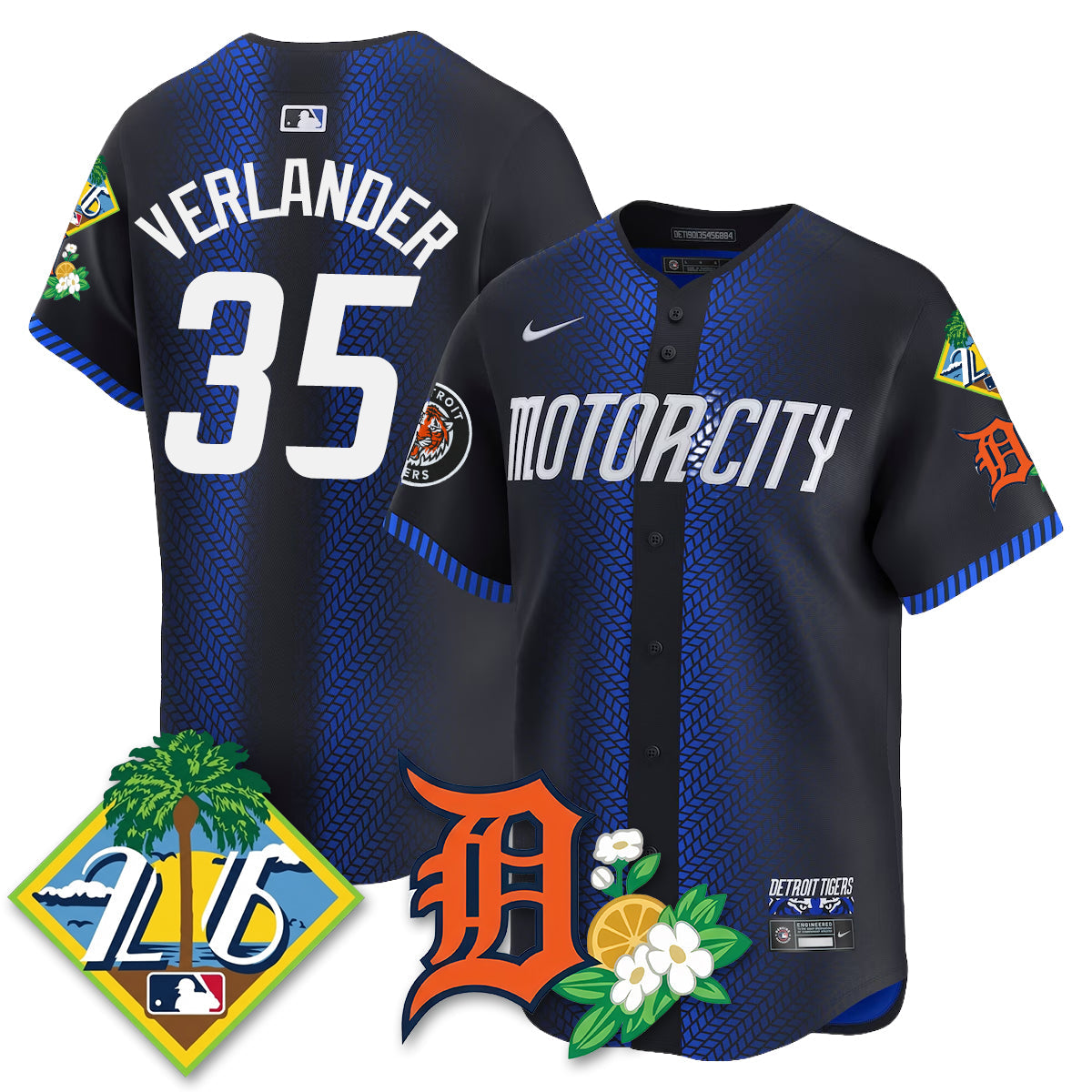 DET 2026 Spring Training Vapor Limited Jersey - All Stitched