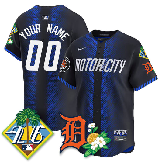Custom DET 2026 Spring Training Vapor Limited Jersey - All Stitched