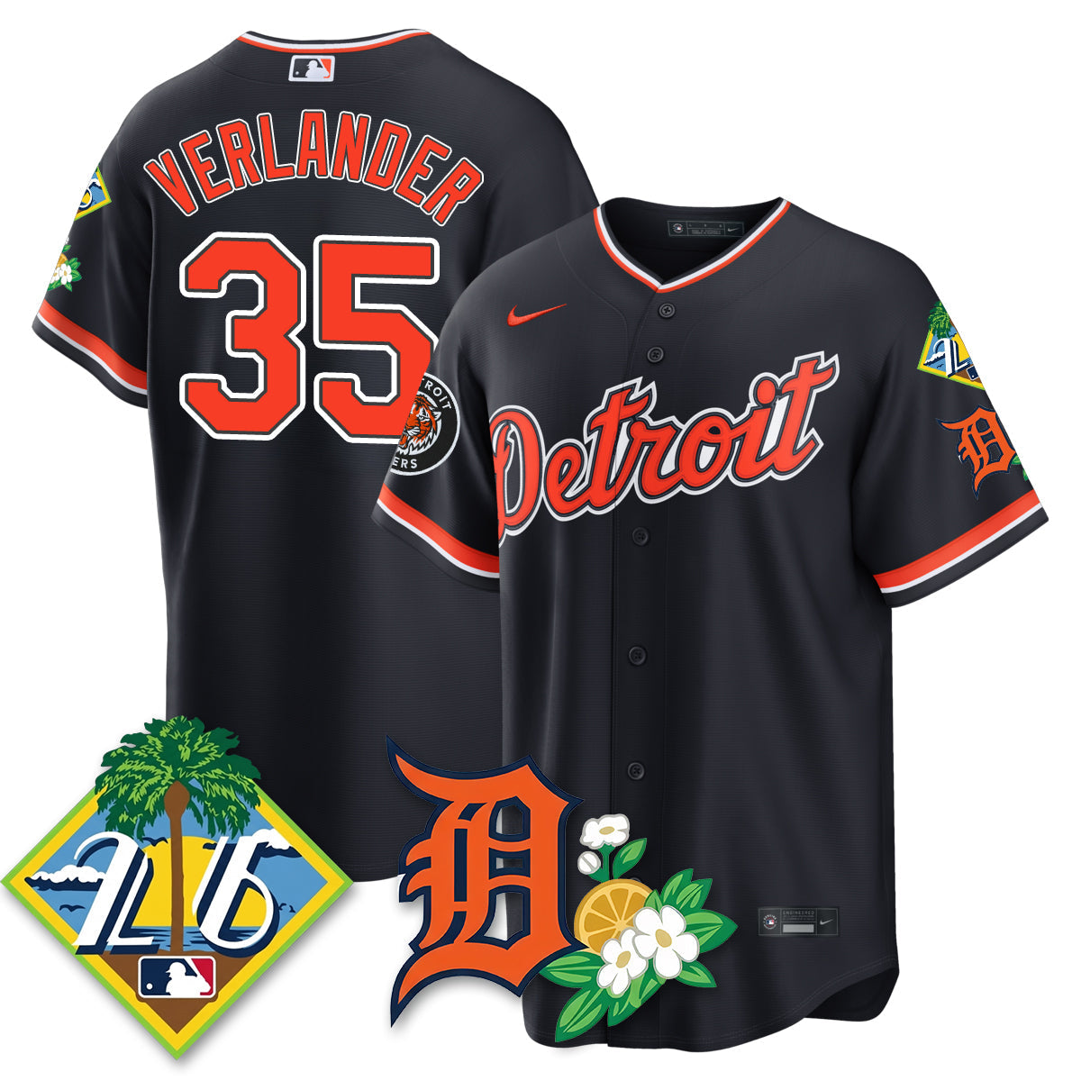 DET 2026 Spring Training Vapor Limited Jersey - All Stitched