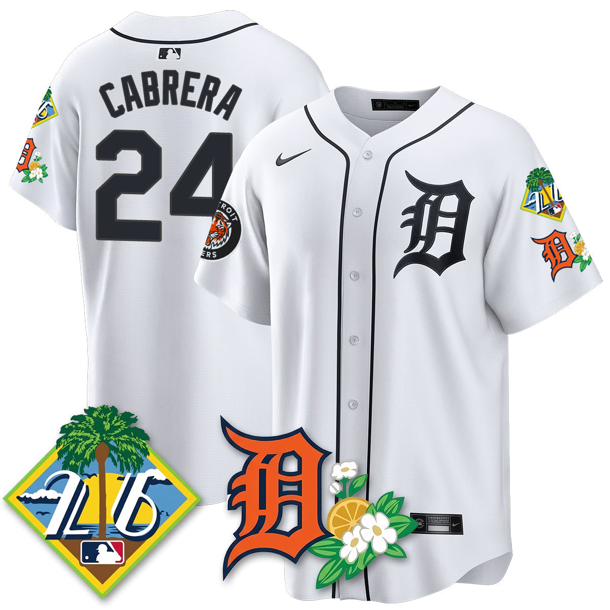 DET 2026 Spring Training Vapor Limited Jersey - All Stitched