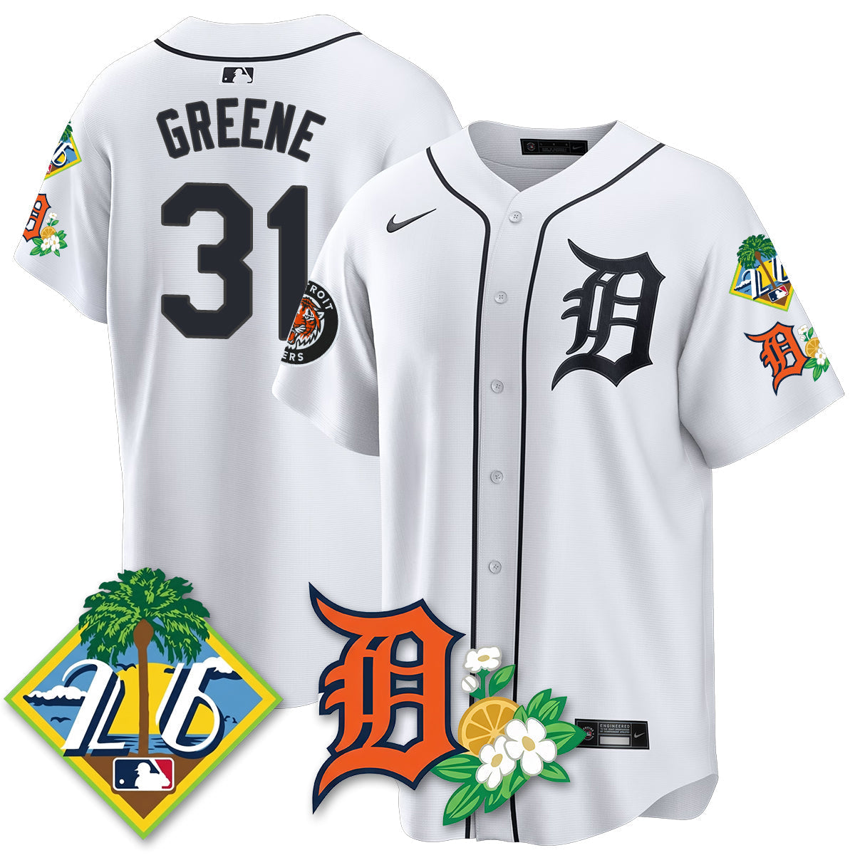 DET 2026 Spring Training Vapor Limited Jersey - All Stitched