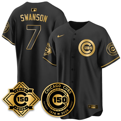 CHC Vapor Limited Gold Jersey - 150th Anniversary - All Stitched