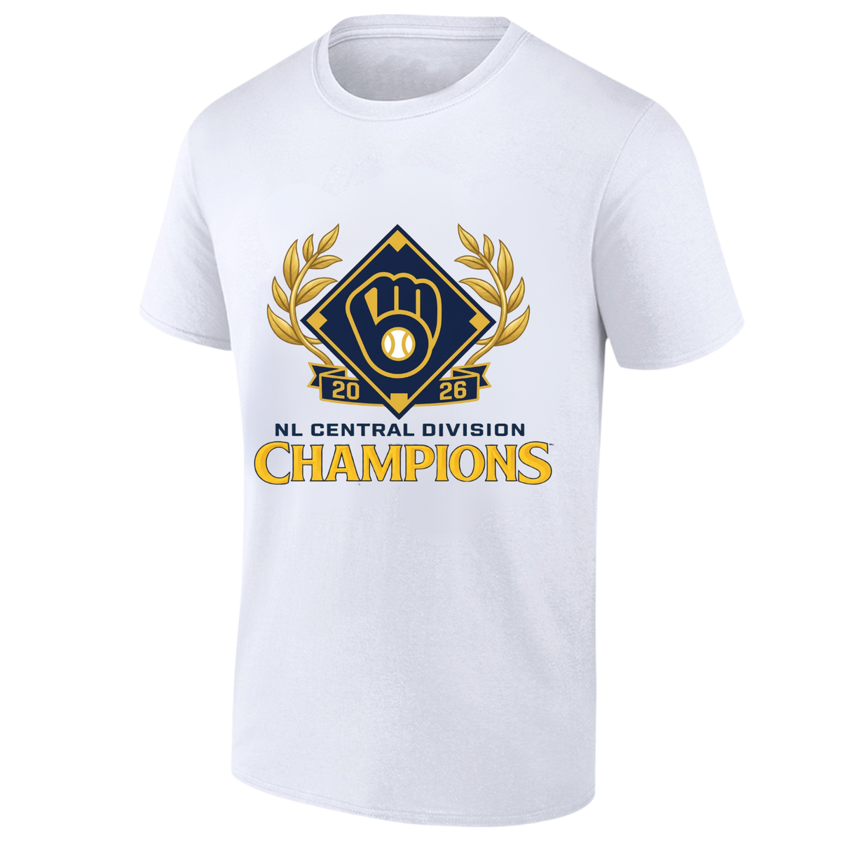 MIL 2026 NL CENTRAL CHAMPS One Side T-Shirt - Printed V4