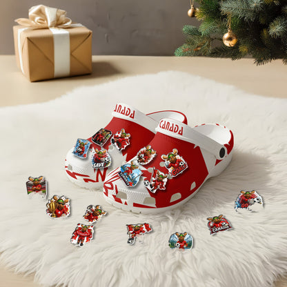 Canada Clogs WC2026 Red - Charms Gift Set
