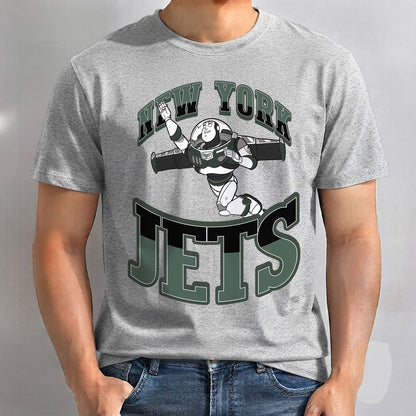 New York Jets x Gang Green Edition One Side Printed T-Shirt