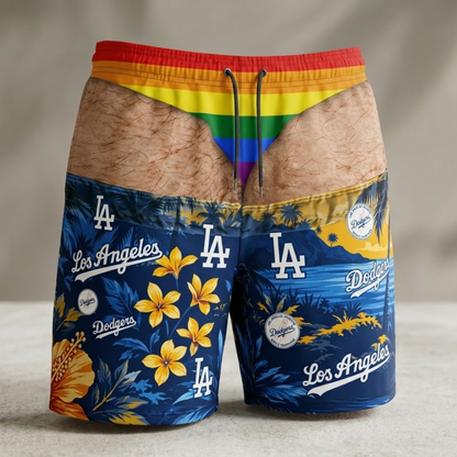 LAD Effect Body Funny Beach Short - Printed
