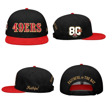 SF 80th Anniversary Edition Snapback Cap - Printed