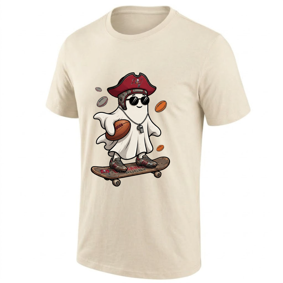 TB Skater Boo One Side T-Shirt - Printed
