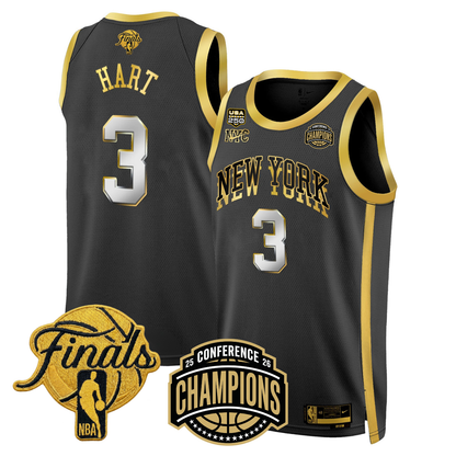 NYK 2026 Finals Limited Gold Jersey V2 - All Stitched
