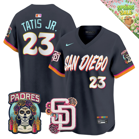 SD 2026 City Connect Vapor Premier Limited Jersey V2 - All Stitched