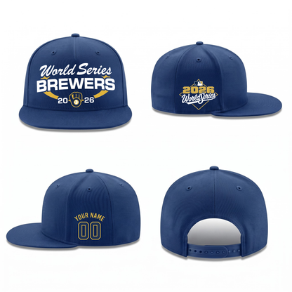 MIL World Series Personalized Snapback Cap - Printed