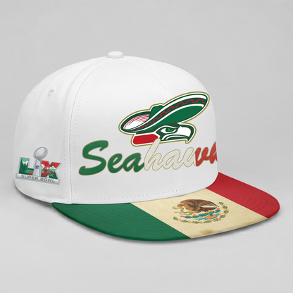 SEA Mexico Edition Personalized Snapback Cap - Printed