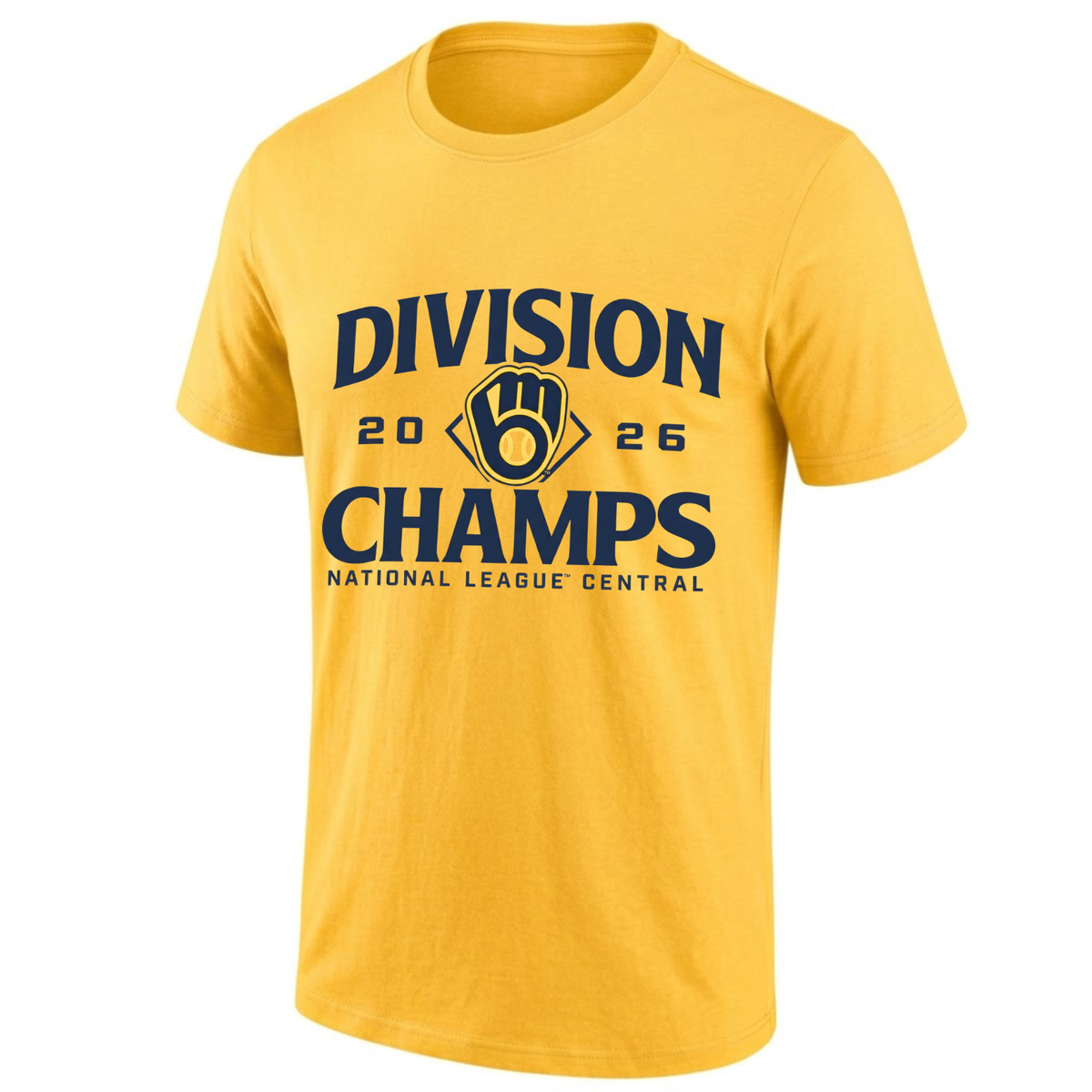 MIL 2026 NL CENTRAL CHAMPS One Side T-Shirt - Printed