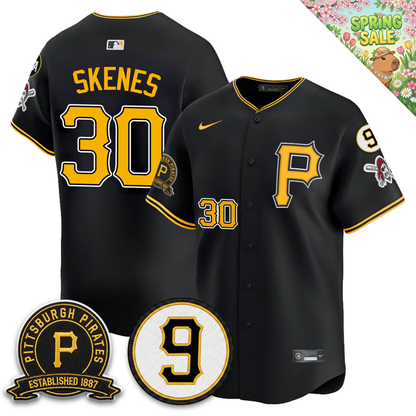 PIT Memories Vapor Limited Jersey - Bill Mazeroski & EST 1887 Patch - All Stitched