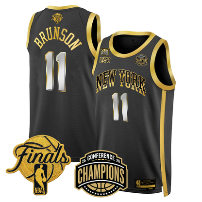 NYK 2026 Finals Limited Gold Jersey V2 - All Stitched