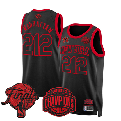 NYK 2026 Finals 'Stranger Things Edition' Swingman Jersey - All Stitched