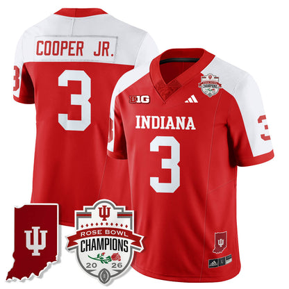 Indiana H Vapor Limited Football Jersey - Rose Bowl Champions - All Stitched