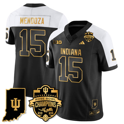 Indiana H Vapor Limited Football Gold Jersey - Rose Bowl Champions - All Stitched