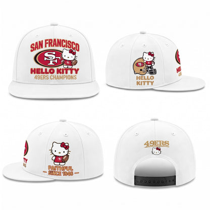 SF x Meow KT Snapback Cap - Printed