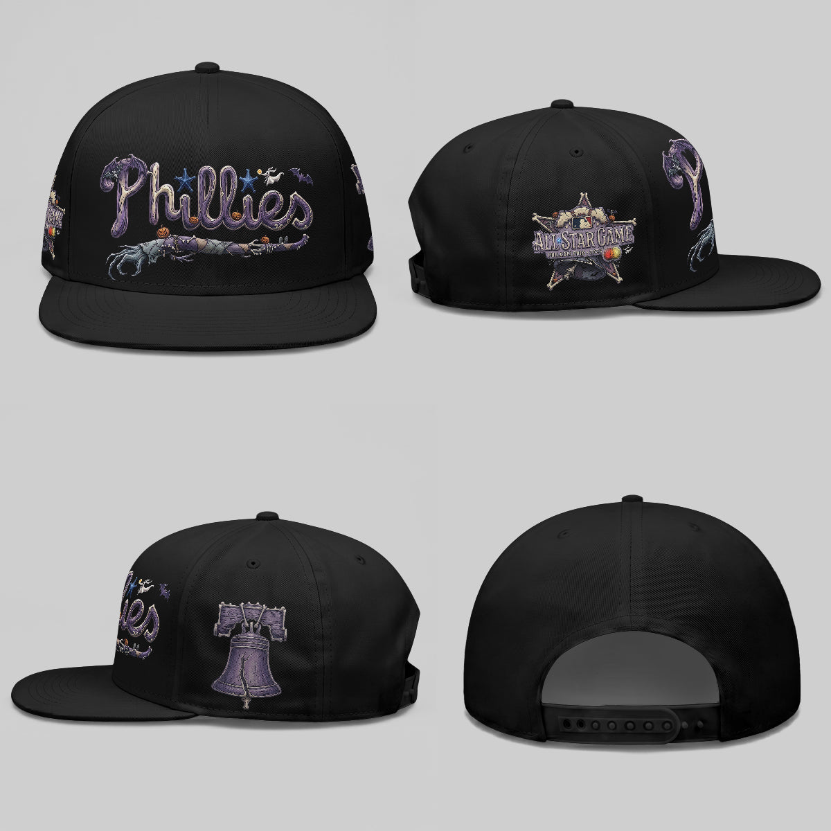 PHI Nightmare Snapback Personalized Cap - Printed