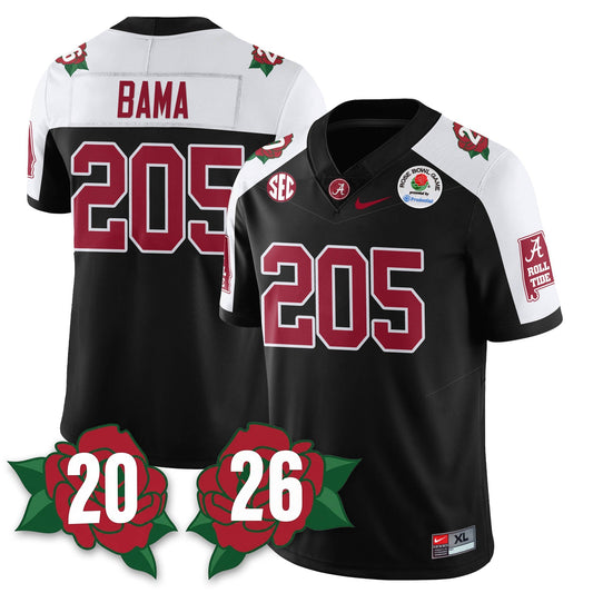 BAMA Rose Bowl Vapor Limited Football Jersey - Stitched