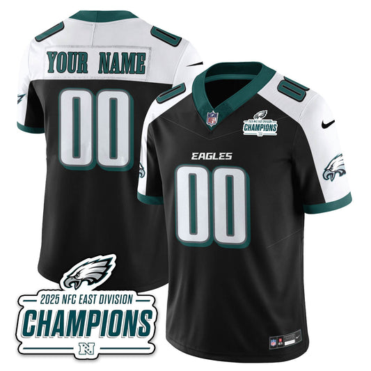 PHI NFC East Champions Vapor Limited Custom Jersey - Stitched