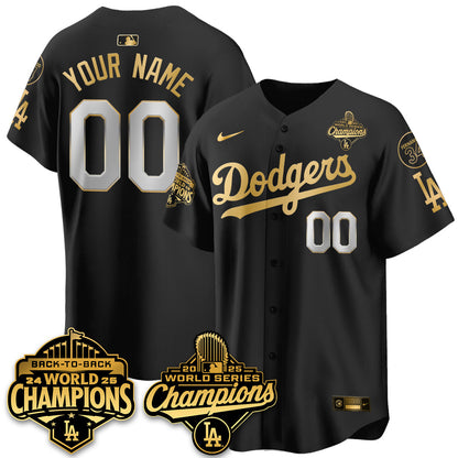 Custom LAD 2025 World Series Champions Jersey - All Stitched N2