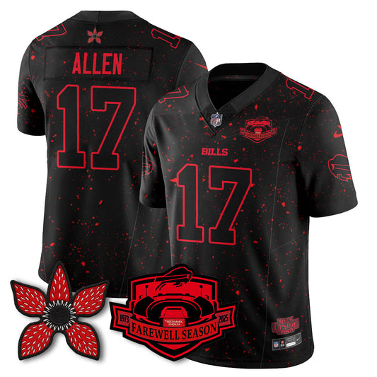 BUF 'Stranger Things Edition' Vapor Limited Jersey - Stitched