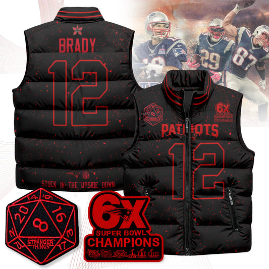 NE 'Stranger Things Edition' Unisex Puffer Vest N1