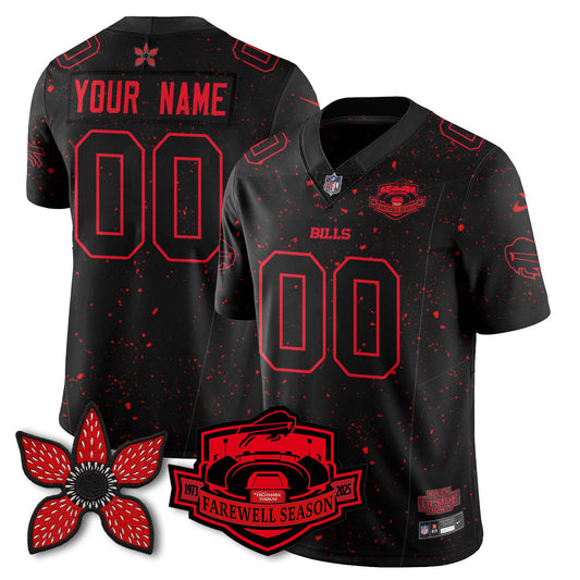 BUF 'Stranger Things Edition' Vapor Limited Custom Jersey - Stitched