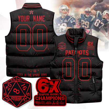 Custom NE 'Stranger Things Edition' Unisex Puffer Vest N1