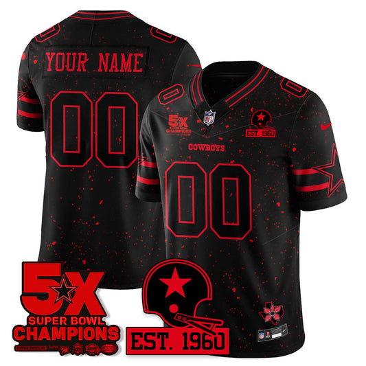 DAL 'Stranger Things Edition' Vapor Limited Custom Jersey - Stitched