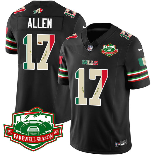 BUF Mexico Vapor Limited Jersey - Stitched