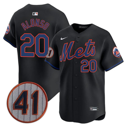 NYM Limited Jersey - 2021 Patch - All Stitched