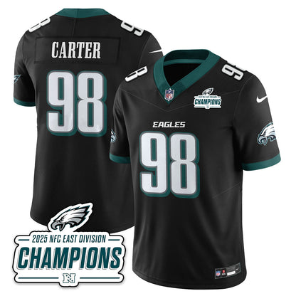 PHI NFC East Champions Vapor Limited Jersey - All Stitched
